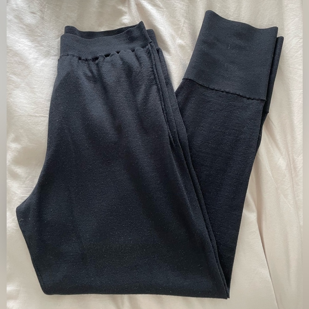 Stella McCartney wool/silk knit joggers